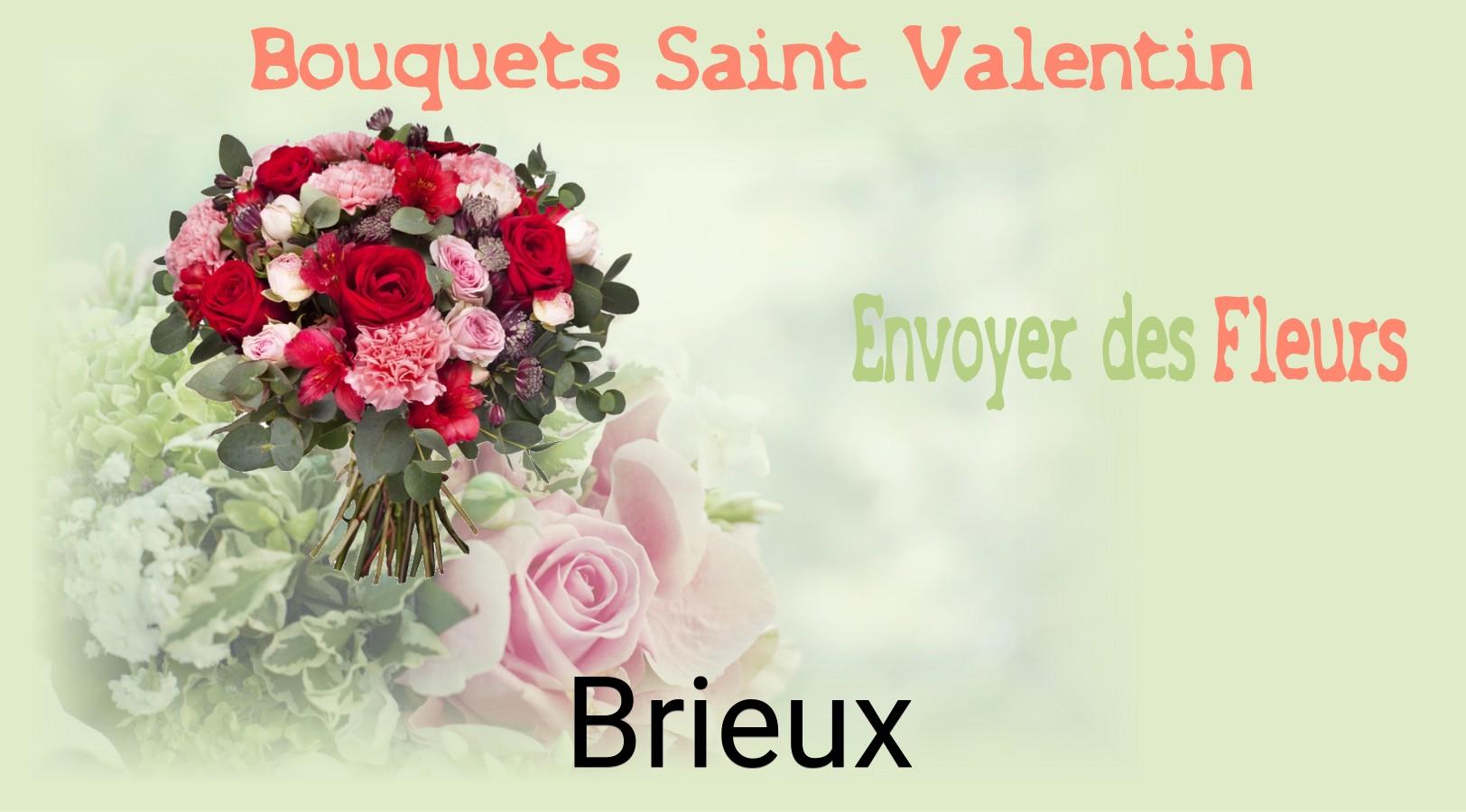 Roses de Saint-Valentin livrées à Brieux